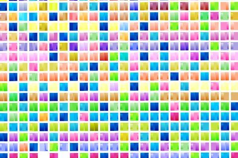 Geometric colorful background. Abstract squared pattern, colorful elements Stock Illustration