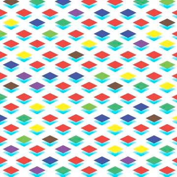 Geometric colorful background Stock Illustration