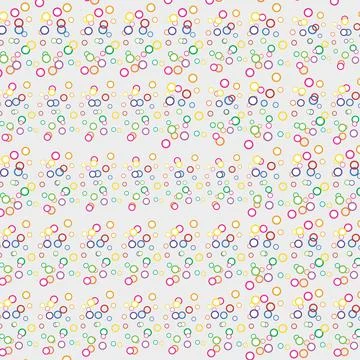 Geometric colorful dots pattern abstract Stock Illustration
