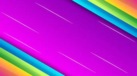 Geometric Colorful Gradient Background Template Stock-Illustration