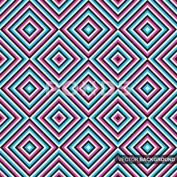 Geometric Colorful Pattern - Seamless Background.