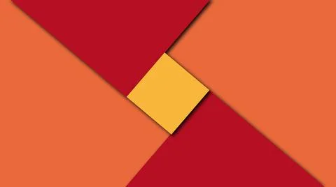 Geometric colorful shapes, computer generated. 3d render visual backdrop Stock Illustration