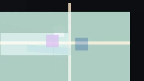 Geometric composition featuring intersecting lines and overlapping rectangl.. Stock Footage 335441978