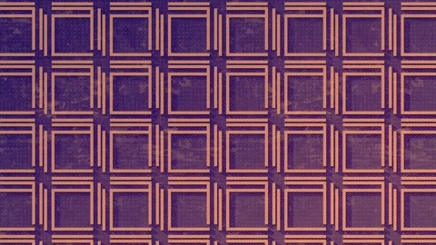 Geometric composition of moving shapes. 3d rendering loop animation 4K Stock Footage 248957482