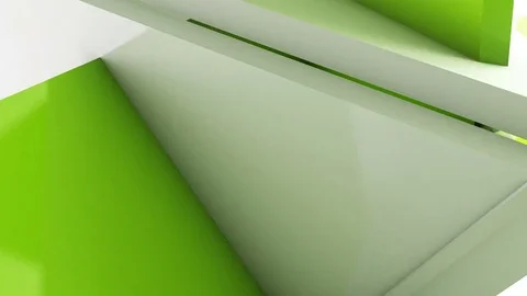 Geometric computer generated animation background Stock Footage