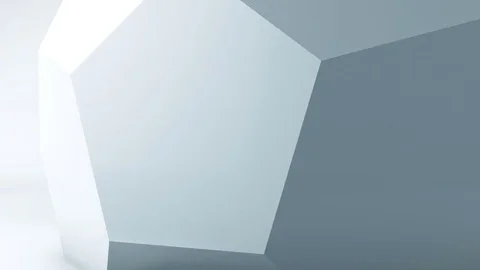 Geometric computer generated animation background Video stock 79672592