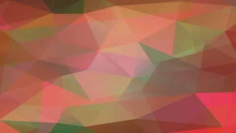 Geometric concept art joined with triangles of several dimension and color tones Stock-Footage 128350463