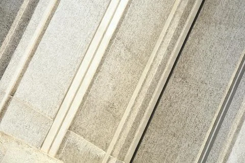 Geometric Concrete Facade Stock Photos