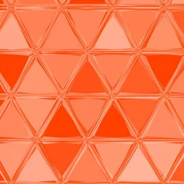 Geometric continuous background with triangle shapes as mosaic pattern in col Stock Illustration
