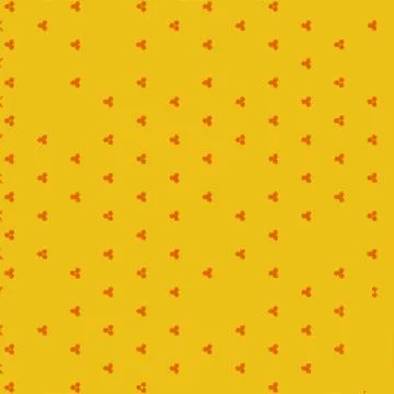 Geometric continuous texture on yellow background for baby print textile. Sim Stock Illustration