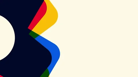 Geometric Corner Art Stock Footage 346803413
