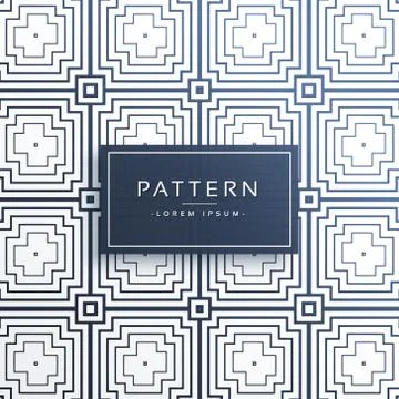 Geometric creative lines pattern vector 스톡 일러스트