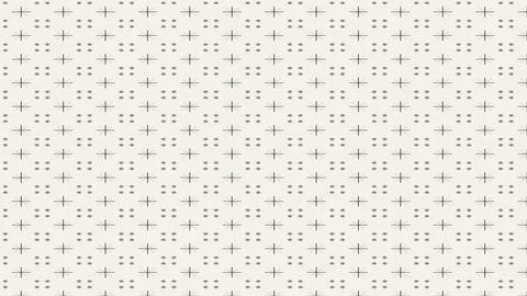 Geometric cross dot pattern abstract design seamless texture Stock-Illustration