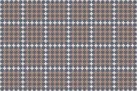 Geometric Cross Pattern Background Modern Repeating Decorative Design Stock Illustration