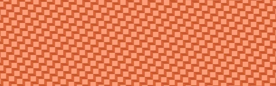 Geometric Cube Pattern in Warm Tones Illustrazione stock