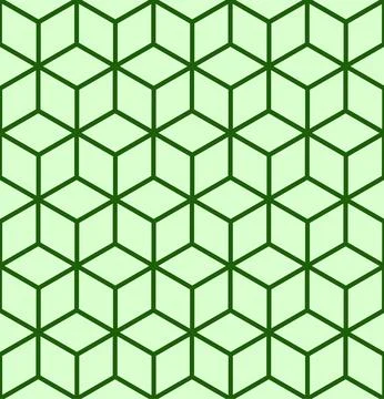 Geometric cube wall background. Stock Illustration