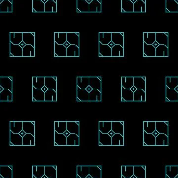 Geometric cubes shape seamless pattern, abstract vector art. Luxury cover gra Stock Illustration