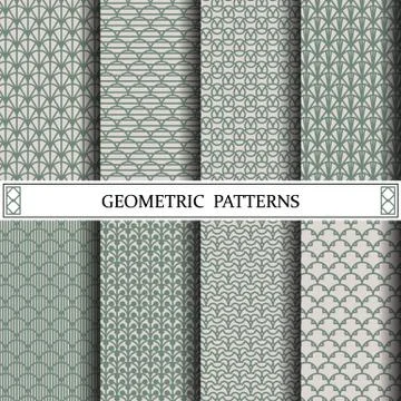 Geometric curve vector pattern,pattern fills, web page, background, surface a Stock Illustration