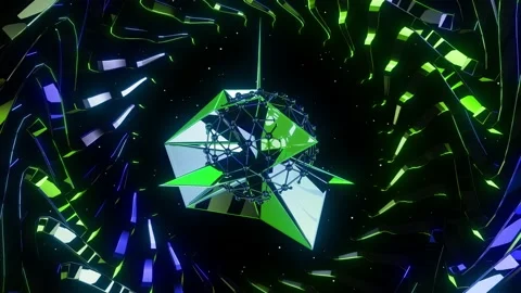Geometric dance Stock Footage 232146793