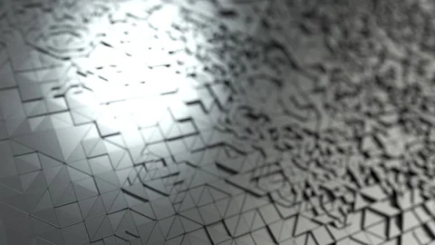 Geometric Dark Abstract Background Interior Industrial Construction Structure. Video stock 161354873