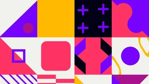 Geometric Design Background Stock Photos