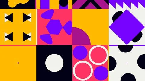 Geometric Design Background Stock Photos