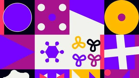 Geometric Design Background Stock Photos