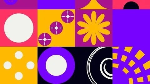 Geometric Design Background Stock Photos
