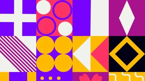 Geometric Design Background Stock Photos
