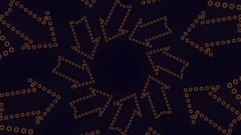 Geometric design of connected circles and lines 動画素材 315168853