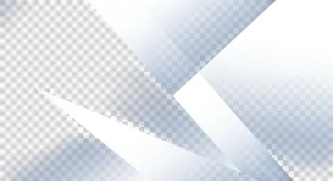 Geometric design with intersecting translucent triangular shapes against a .. Illustrazione stock