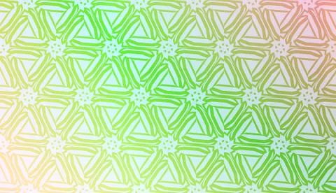 Geometric design pattern with Blurred Background, Smooth Gradient Texture Col Stock Illustration