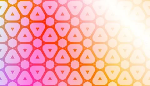 Geometric design pattern with Blurred Background, Smooth Gradient Texture Col Illustrazione stock