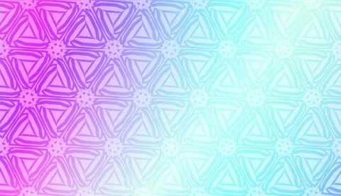 Geometric design pattern with Blurred Background, Smooth Gradient Texture Col Illustrazione stock