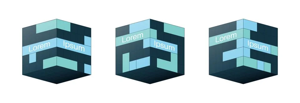 Geometric design pattern concept for banners, posters. Stock Illustration