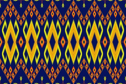 Geometric design seamless pattern Suitable for backgrounds, carpets Stock Illustration