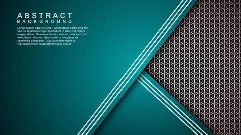 Geometric diagonal background abstract template with lines. Vector illustrati Stock Illustration