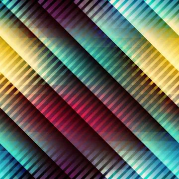 Geometric diagonal pattern with strikes. Illustrazione stock