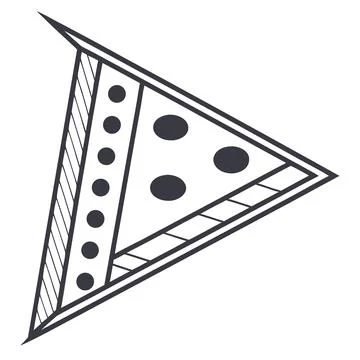 Geometric Diagonal Polka Dot Pattern Illustration Stock Illustration