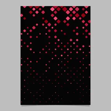 Geometric diagonal square pattern background brochure template Illustrazione stock