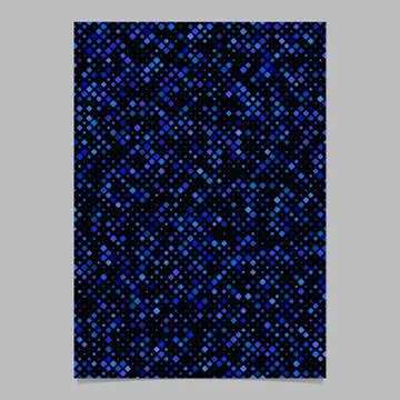Geometric diagonal square pattern background brochure template Illustrazione stock