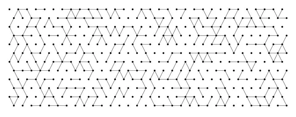 Geometric Diamond Grid With Random Lines Pattern Stock Illustration