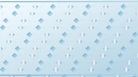 Geometric diamond pattern background with light blue gradient Stock Illustration