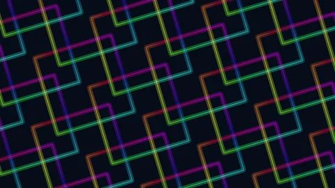 Geometric diamond pattern with colorful lines in red, blue, and green Stockbeeldmateriaal 292956131