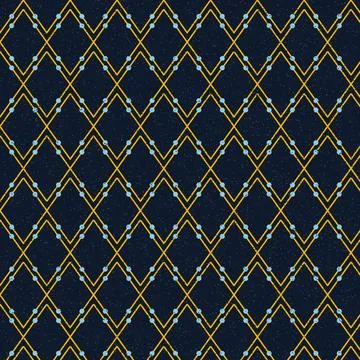 Geometric diamond pattern with colorful lines on transparent background ill.. Stock Illustration