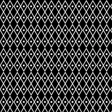 Geometric Diamond Pattern Stock Illustration