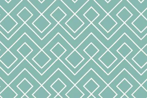 Geometric diamond pattern with intersecting lines on teal background Иллюстрация