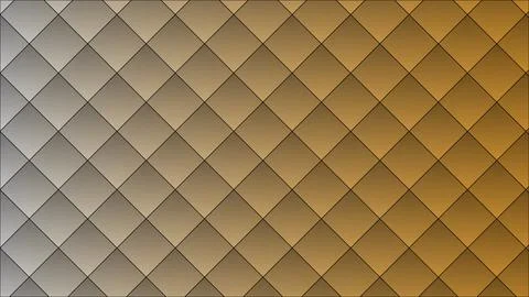 Geometric diamond pattern with metallic gradient texture Stock Illustration
