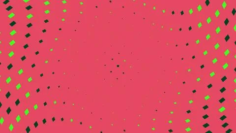 Geometric diamond pattern on pink background イラスト素材