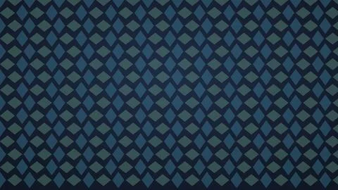 Geometric diamond pattern in teal and navy blue Stock Illustration